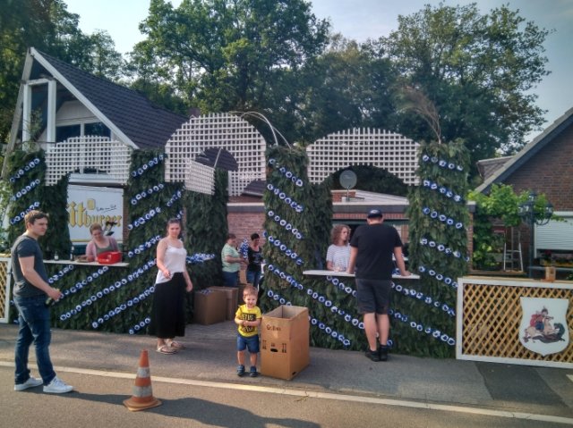 Schützenfest 2019 Kränzen