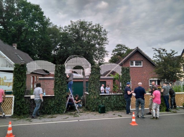 Schützenfest 2019 Kränzen